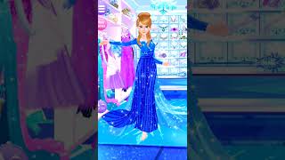 Frozen Ice Queen - Beauty SPA | Dressing 🥻 | Makeover of Queen #makeup #trending #shorts