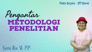 Metlid Susah? Gampang kok! Asal dengar yg ini.. Pengantar Kuliah Metodologi Penelitian – (Metlid-01)