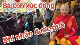 Trực tiếp Tu Viện Minh Đạo cảnh phát quà cho bà con đông kinh khủng