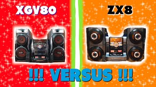 SONY LBT-XGV80 o XGR88 VS SONY FST-ZX8‼️😎🔊versus REFERENCIAL de equipos, CUAL GANARA❓🤔#135🔊