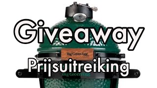 Prijsuitreiking Big Green Egg Giveaway!