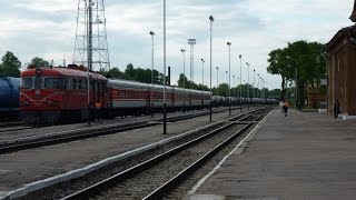 Trains in Daugavpils, Latvia. PART 1, 19.05.2011.