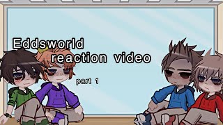 Eddsworld reaction video // part 1 // gacha life 2 gl2