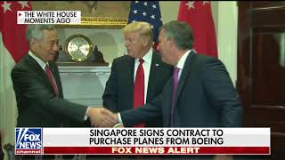 Boeing Singapore Sign New Deal