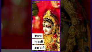 RADHE KISHORI DAYA | RADHA KRISHNA | RADHE STATUS | BEST KRISHNA STATUS | JAI SHREE KRISHNA | STATUS