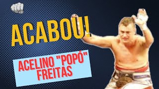 Acelino "Popó" Freitas desistiu de lutar após essa luta