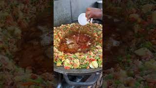 100 Kg Bulk Tawa Pulav Making | Indiana Street Food | Shawon Food Recipe