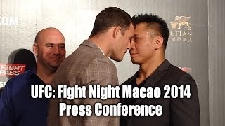 UFC: Fight Night Macao 2014 Press Conference