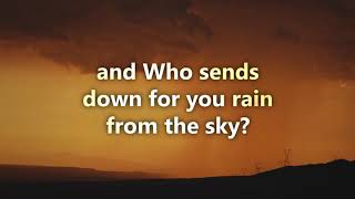 WHO SENDS DOWN FOR YOU RAIN? BEAUTIFUL QURAN RECITATION