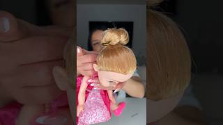 Part 2: The haunted doll 😳 #doll #hairstyle #hair #haicut