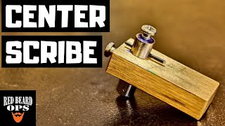 Making a Knife Maker's Center Scribe | Simplest Build Design