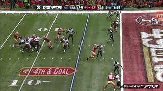 Superbowl 47 Kaepernick to Crabtree Final Drive