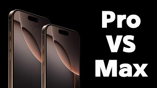 الفرق بين أيفون 16 برو وأيفون 16 برو ماكس - iphone 16 pro vs 16 pro max