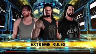 WWE 2K18 PS4 | Shield Triple Threat Match | Roman V Seth V Dean | Survivor Series 2017