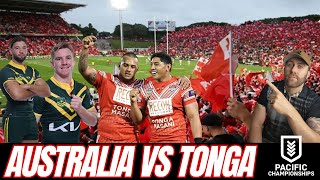 Australia Kangaroos Vs Tonga XIII Predictions & Tips