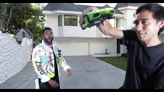 I broke Jason Derulo's Lamborghini   Magic with Celebrities arxz1YmqFgQ