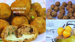 BOLINHOS DE CARNE MOÍDA: A Melhor Comida de Boteco para Fazer em Casa e Servir no Seu Buteco.