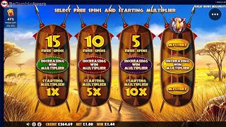 £500 Vs Megaways Slots £1 stake Highlights How Many Bonuses?