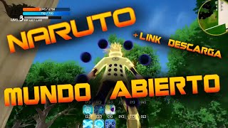 ESTE JUEGO DE NARUTO MUNDO ABIERTO ES INCREIBLE PROJECT SHINOBI+ link de descarga