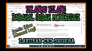 Mengatasi Iklan Hilang Pada Youtube | Segera Lakukan ini