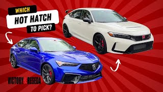 Acura Integra Type S or Honda Civic Type R? #cars #hothatch #civictyper #integratypes