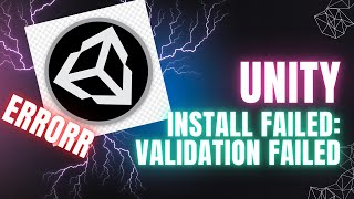 Unity Hub Install failed: Validation Failed. Another Best method to fix. in 60 second