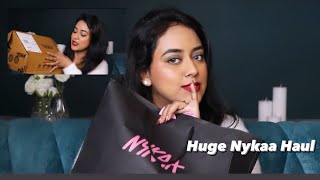 Huge Nykaa Haul || Skincare || Makeup || Haircare || Luxe Product || Dior || Charlotte Tilbury