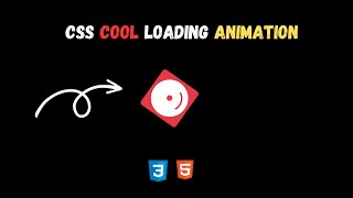 Disc Loading Animation Using HTML and CSS #html #css #cssloader