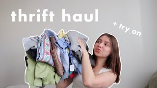 Thrift Haul + Try On & Book Chat | *Exposing My Shopping Addiction*