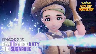 Pokemon Violet Playthrough Episode 15: Gym Leader Katy, The Sugarbug (No Commentary)