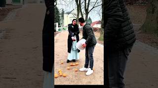 giving chocolate to strangers #ytshorts #funny #chocolate