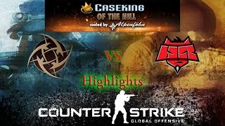 Caseking Of The Hill #6 - NiP vs HellRaisers [BO3] - Highlights - 8.28.2014