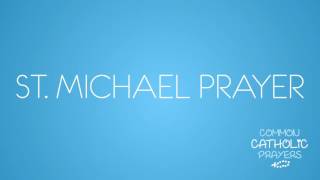 St. Michael Prayer (ENGLISH)