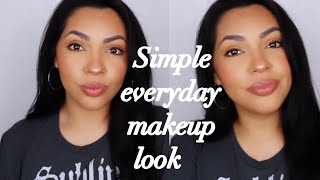 SIMPLE EVERYDAY MAKEUP LOOK | EASY MAKEUP LOOK | AFFORDABLE EASY MAKEUP LOOK