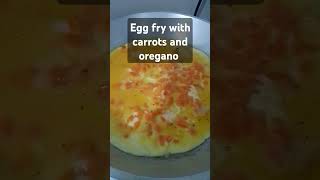 EGG FRY WITH CARROTS I #fyp #foryoupage