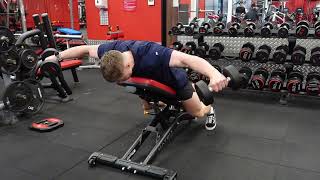 Dumbbell Supported Reverse Fly