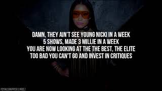 Nicki Minaj - You Already Know (Verse) [Lyrics - Video]