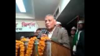 V K Singh Speech