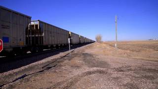 Eastbound UPRR Train Lead engines GE Tail locomotive GE AC4400CW ? 2 March 22, 2015