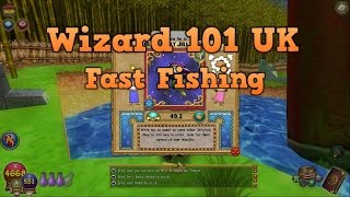 Wizard101 : Fast Fishing , Catching the EPIC Blackberry Jellyfish