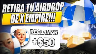 PASO A PASO para RETIRAR tu airdrop de X EMPIRE y GANAR 20.000 TOKENS ADICIONALES 100% ASEGURADOS!!