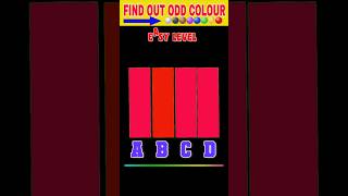 Find Odd Colour | part 78 | Eye Focus Test #quiztime #ytshorts #shortsfeed #shorts