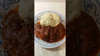 DELICIOUS 😋 SPINACH STEW WITH FUFU🙏🥰😋👍