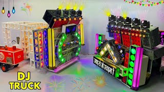 Mini Dj Truck Loading At-Home Dj Toy eicher dj mini box and light ganapti dj loding by cardboard