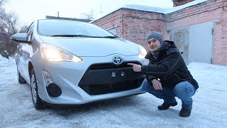 Обзор Toyota Aqua 2015 гибрид