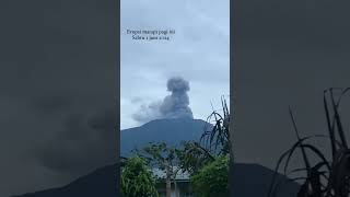 Gunung Marapi Kembali Erupsi Pagi Ini