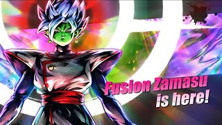 Fused Zamasu is broken Dragon ball legends showcase