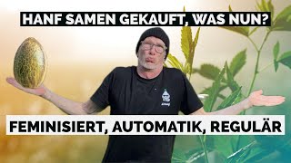 Worauf muss ich beim Samen Kauf achten !? Feminisiert-Regulär-Automatik