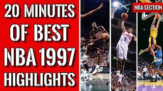 20 minutes of NBA 1997 highlights in HD