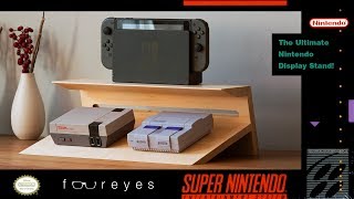 Ultimate Nintendo Set Up Display Stand | Woodworking